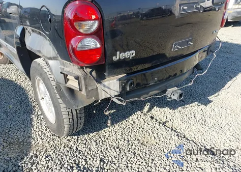 2006 Jeep Liberty Sport из США, поврежденный, VIN 1J4GK48K86W239575